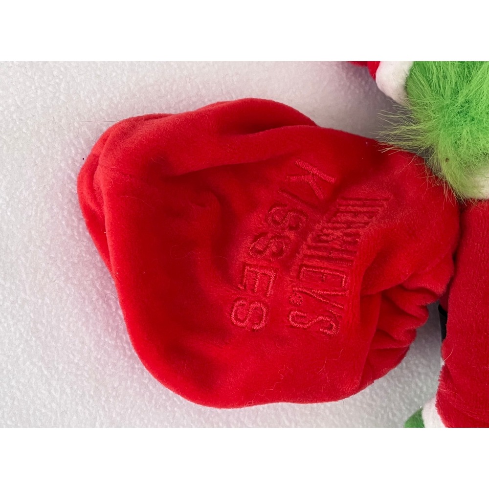 Vintage 2001 Dr Seuss The Grinch Santa Plush Hershey Kisses Sack 11 inch Toy - Picture 4 of 5